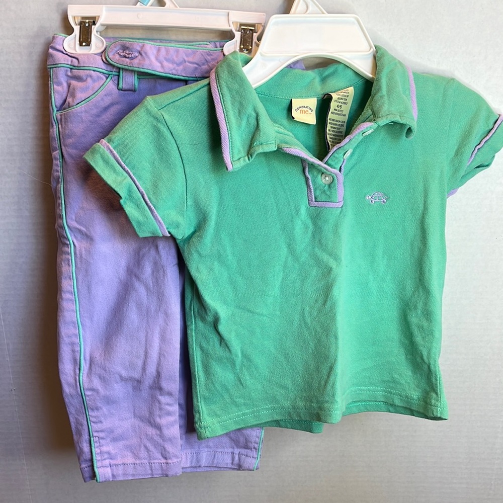 Polo and capris
